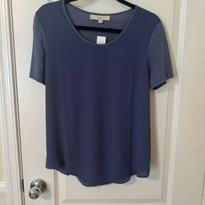 Loft Short Sleeved Blouse